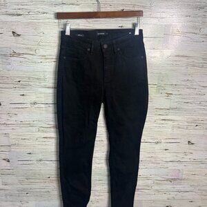 FRANK & OAK Debbie Skinny Jean Sz 27 Washed Black